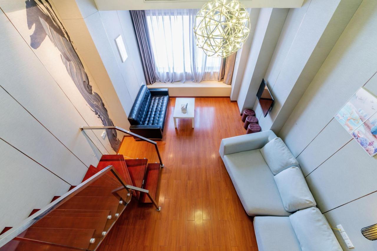 April Fair Duplex Apartment Guangzhou South Railway Station Ao Yuan Yue Shi Dai Branch Eksteriør bilde