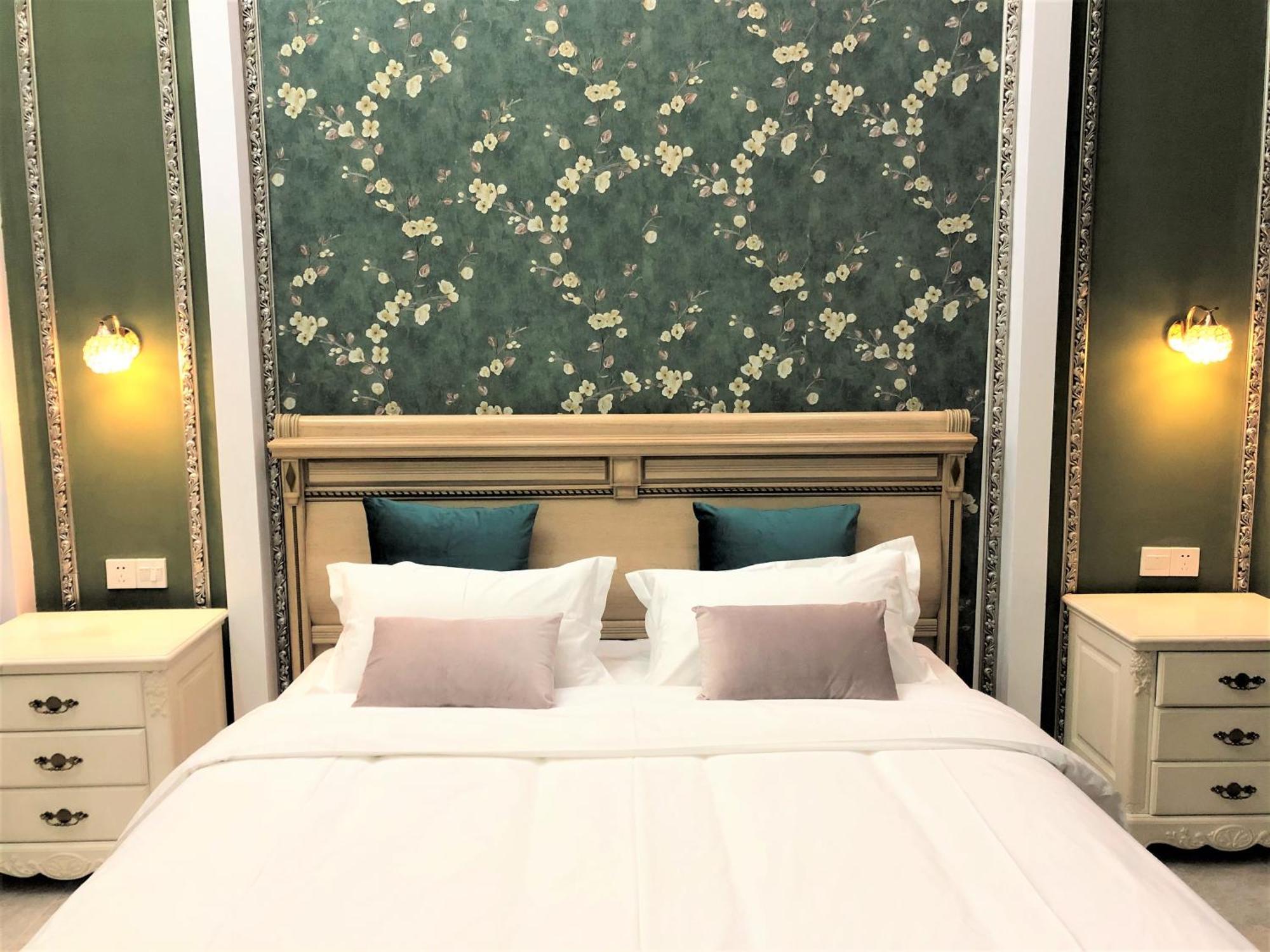 April Fair Duplex Apartment Guangzhou South Railway Station Ao Yuan Yue Shi Dai Branch Eksteriør bilde